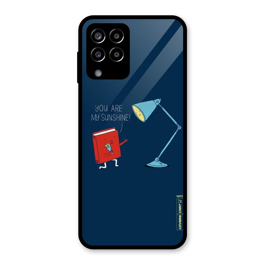 My Sunshine Glass Back Case for Galaxy M33