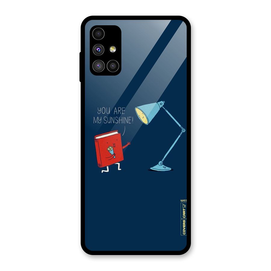 My Sunshine Glass Back Case for Galaxy M51