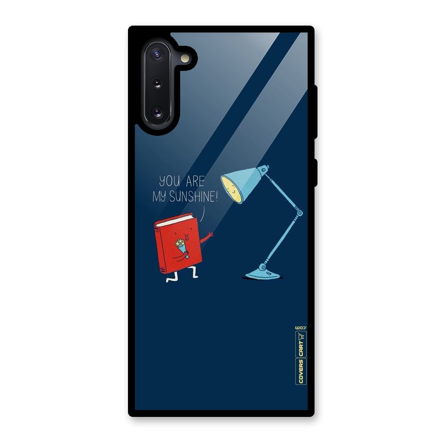 My Sunshine Glass Back Case for Galaxy Note 10
