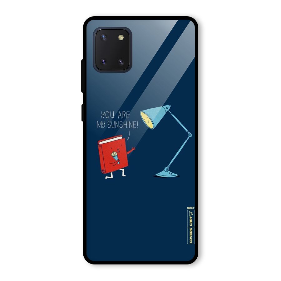 My Sunshine Glass Back Case for Galaxy Note 10 Lite