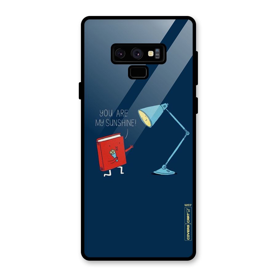 My Sunshine Glass Back Case for Galaxy Note 9