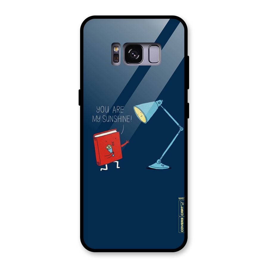 My Sunshine Glass Back Case for Galaxy S8