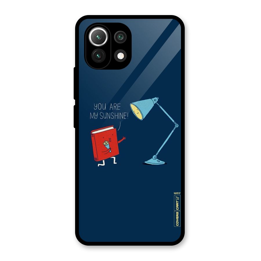 My Sunshine Glass Back Case for Mi 11 Lite