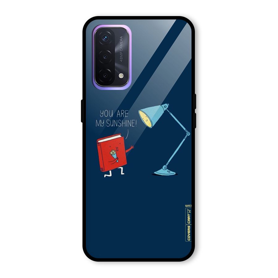 My Sunshine Glass Back Case for Oppo A74 5G