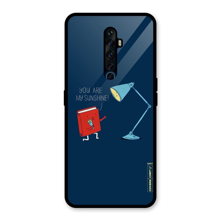 My Sunshine Glass Back Case for Oppo Reno2 F