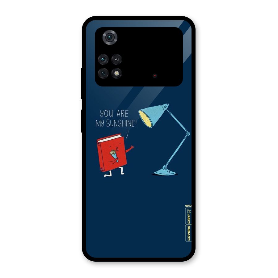 My Sunshine Glass Back Case for Poco M4 Pro 4G