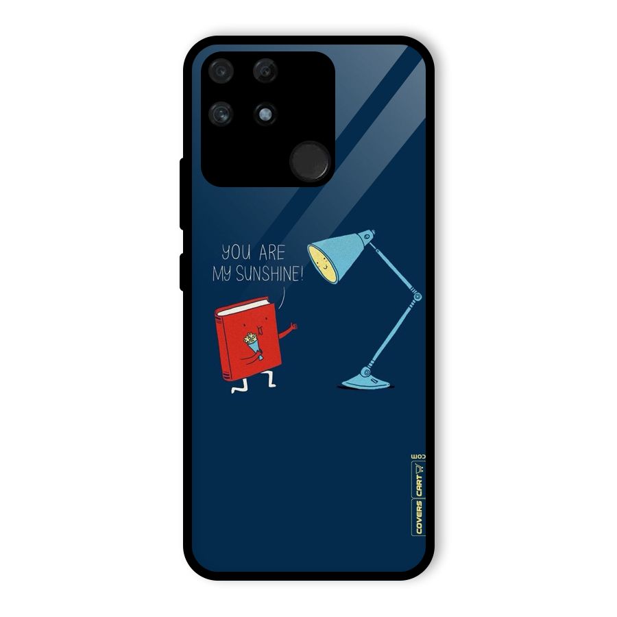 My Sunshine Glass Back Case for Realme Narzo 50A