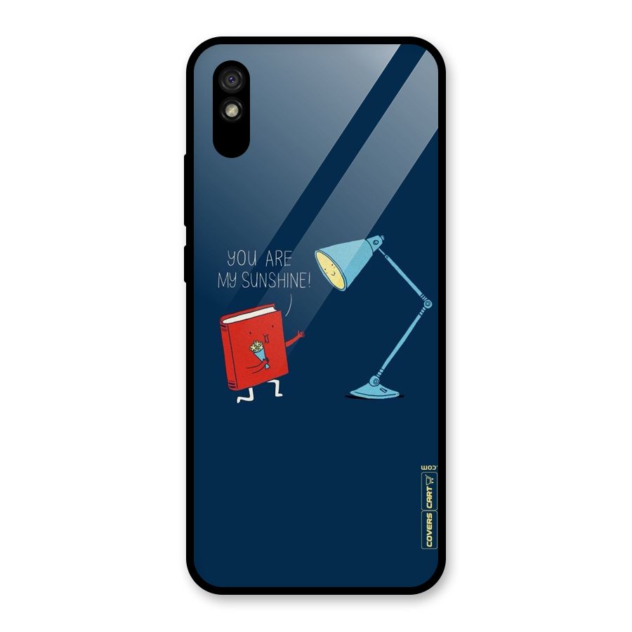 My Sunshine Glass Back Case for Redmi 9A
