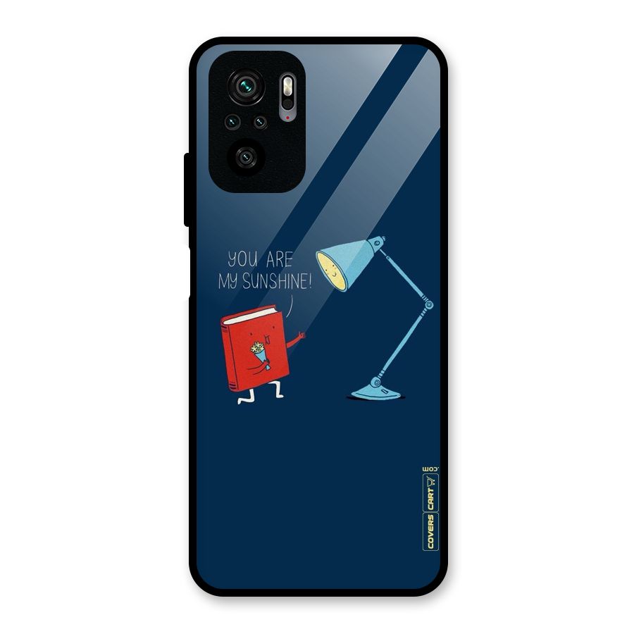 My Sunshine Glass Back Case for Redmi Note 10S