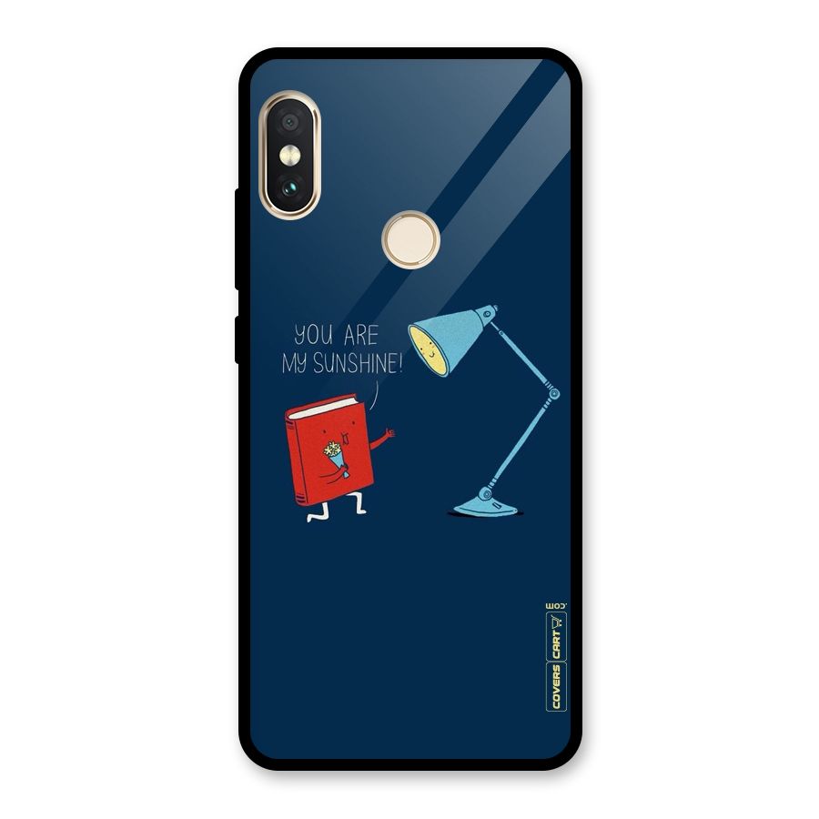 My Sunshine Glass Back Case for Redmi Note 5 Pro