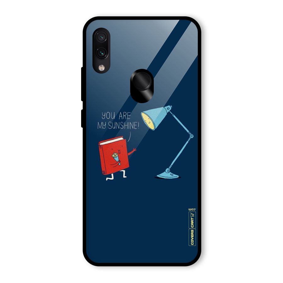 My Sunshine Glass Back Case for Redmi Note 7 Pro