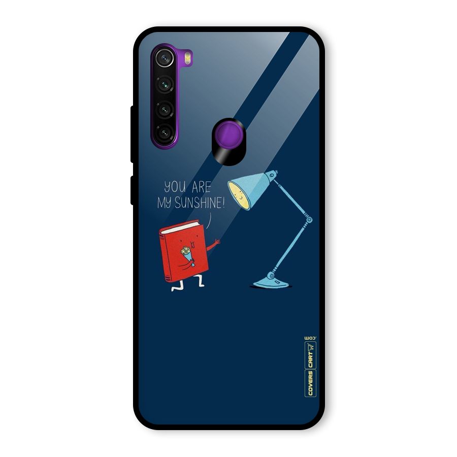 My Sunshine Glass Back Case for Redmi Note 8