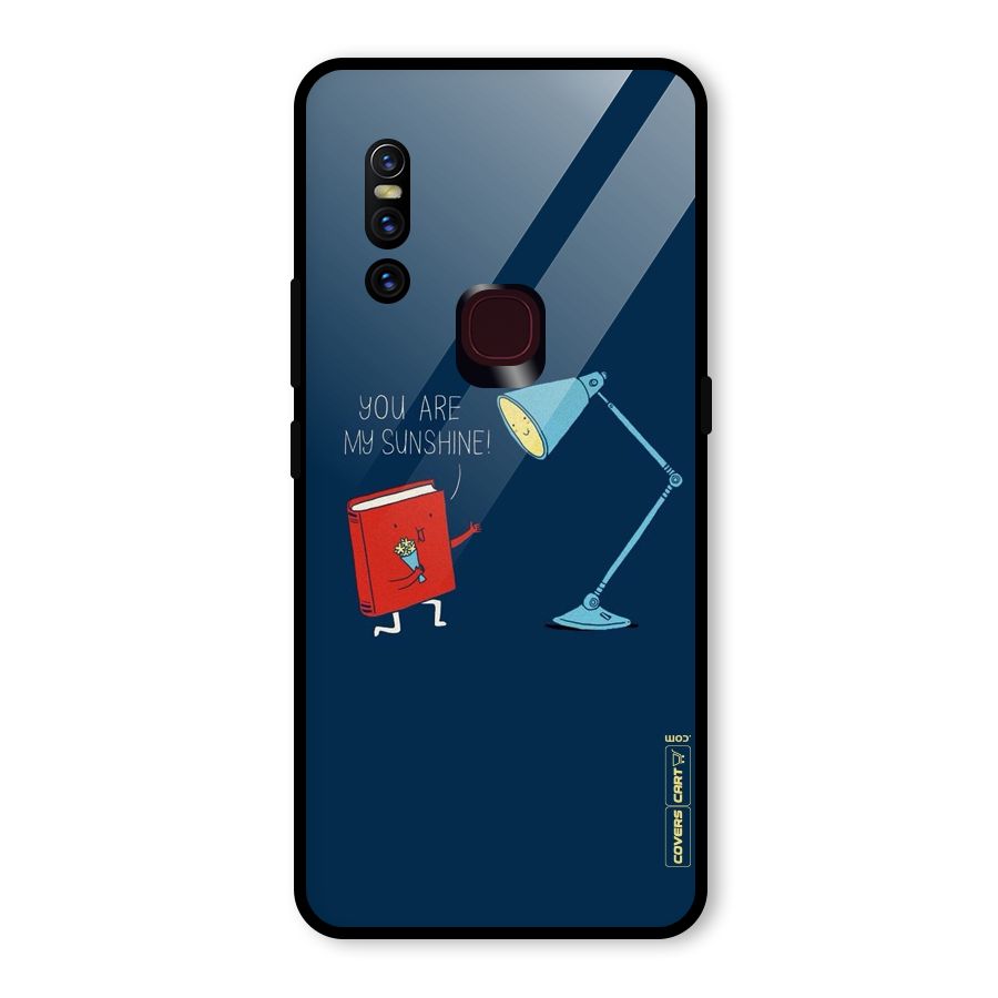 My Sunshine Glass Back Case for Vivo V15