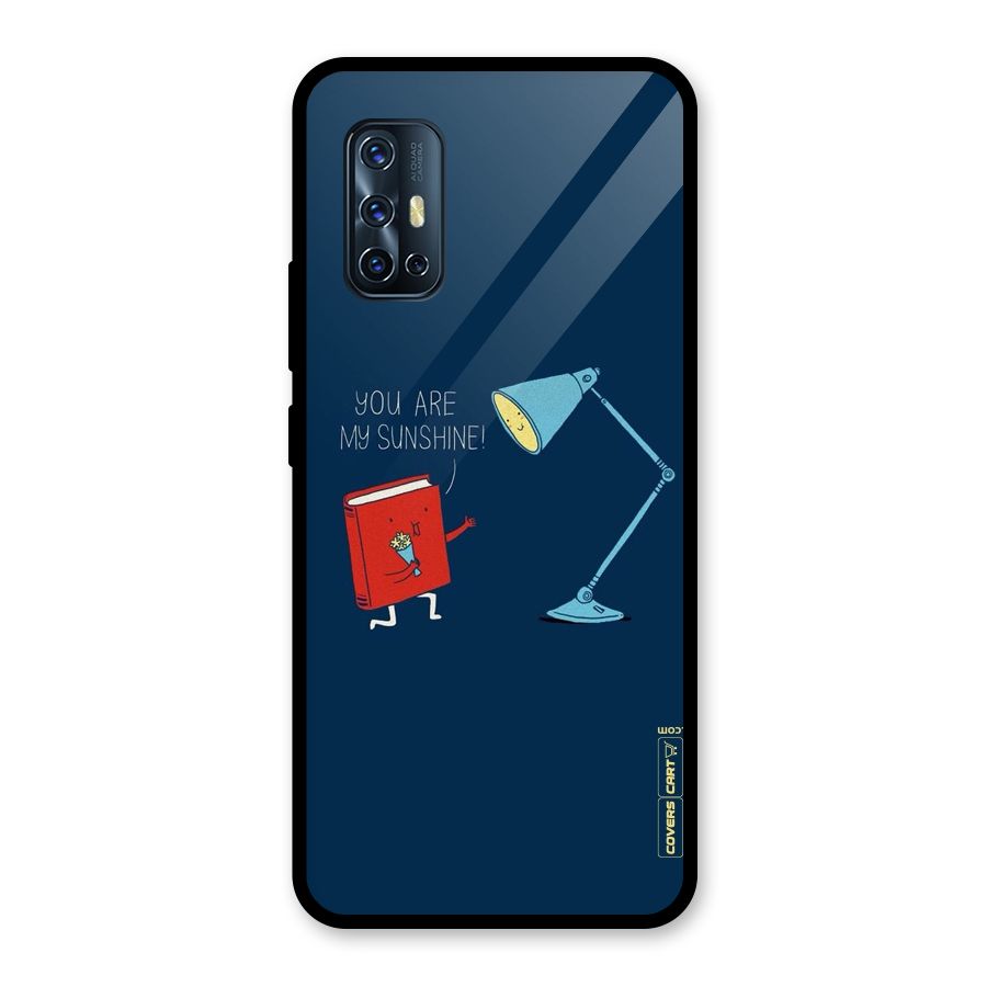 My Sunshine Glass Back Case for Vivo V17
