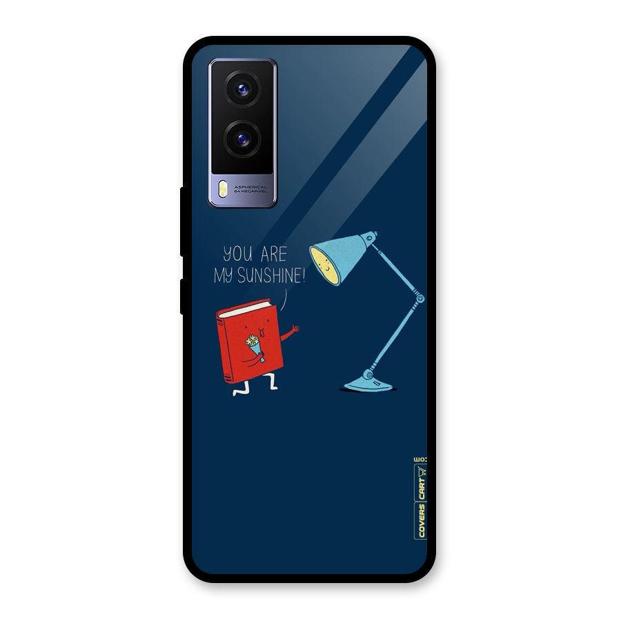 My Sunshine Glass Back Case for Vivo V21e 5G