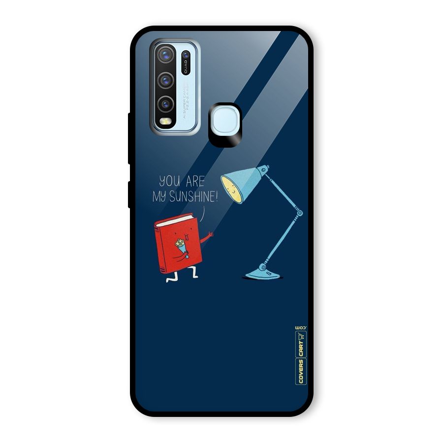 My Sunshine Glass Back Case for Vivo Y30
