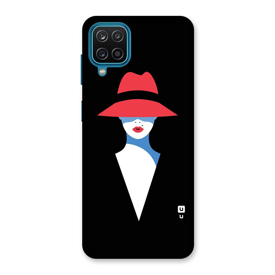 Mysterious Woman Illustration Back Case for Galaxy M12