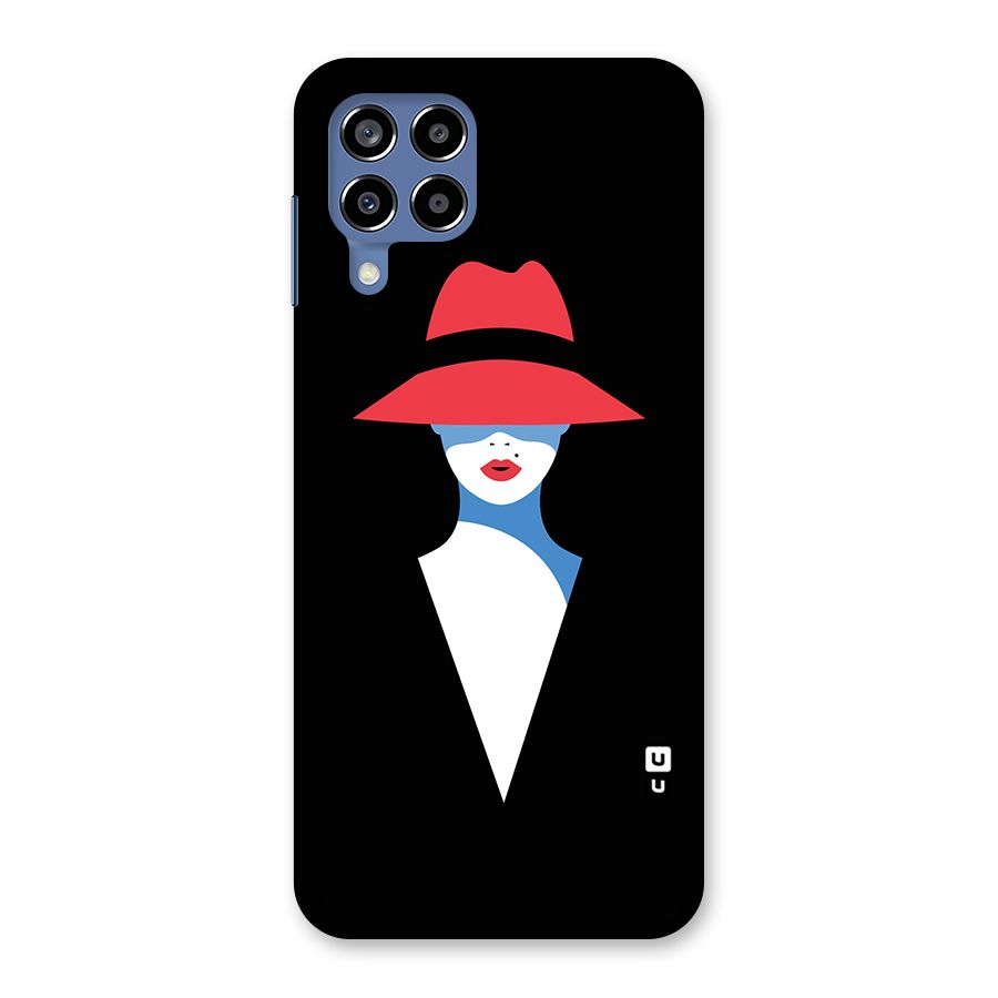 Mysterious Woman Illustration Back Case for Galaxy M53 5G