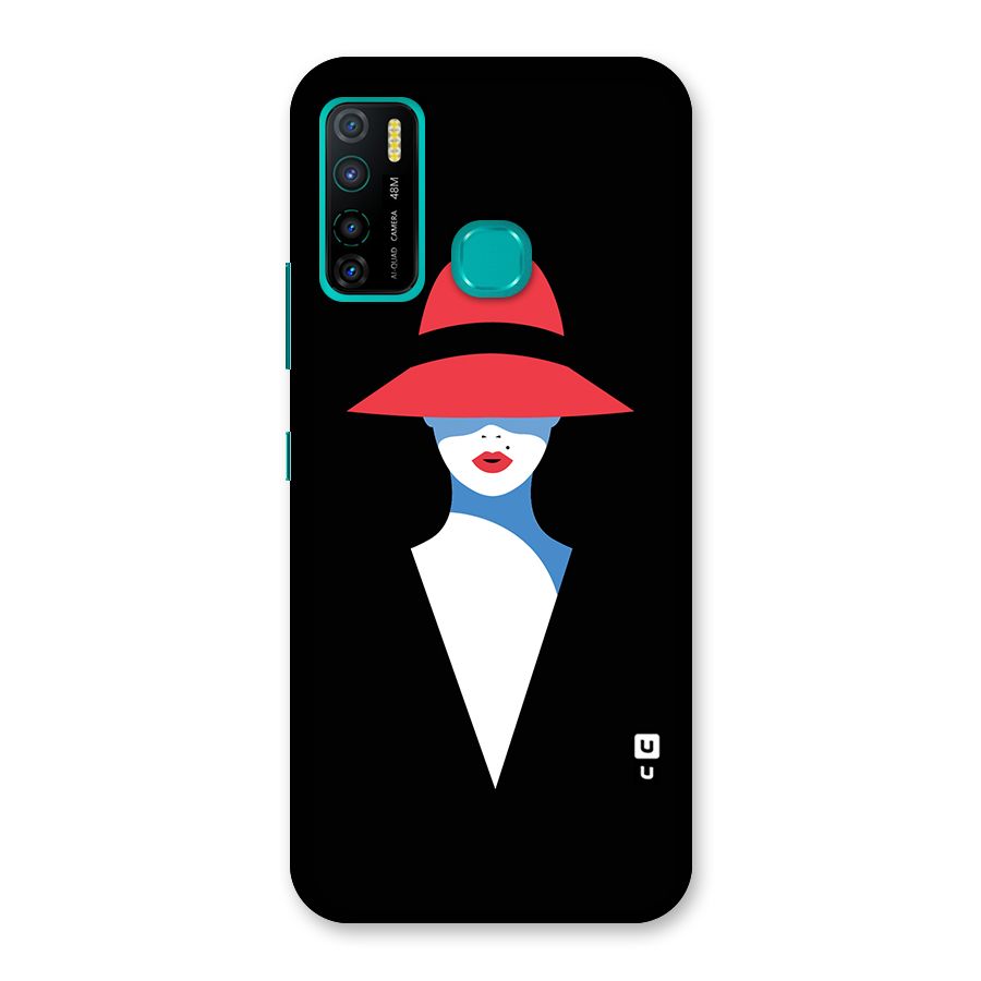 Mysterious Woman Illustration Back Case for Infinix Hot 9 Pro