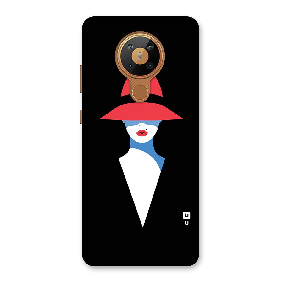 Mysterious Woman Illustration Back Case for Nokia 5.3