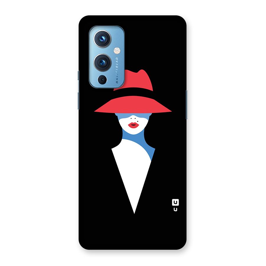 Mysterious Woman Illustration Back Case for OnePlus 9