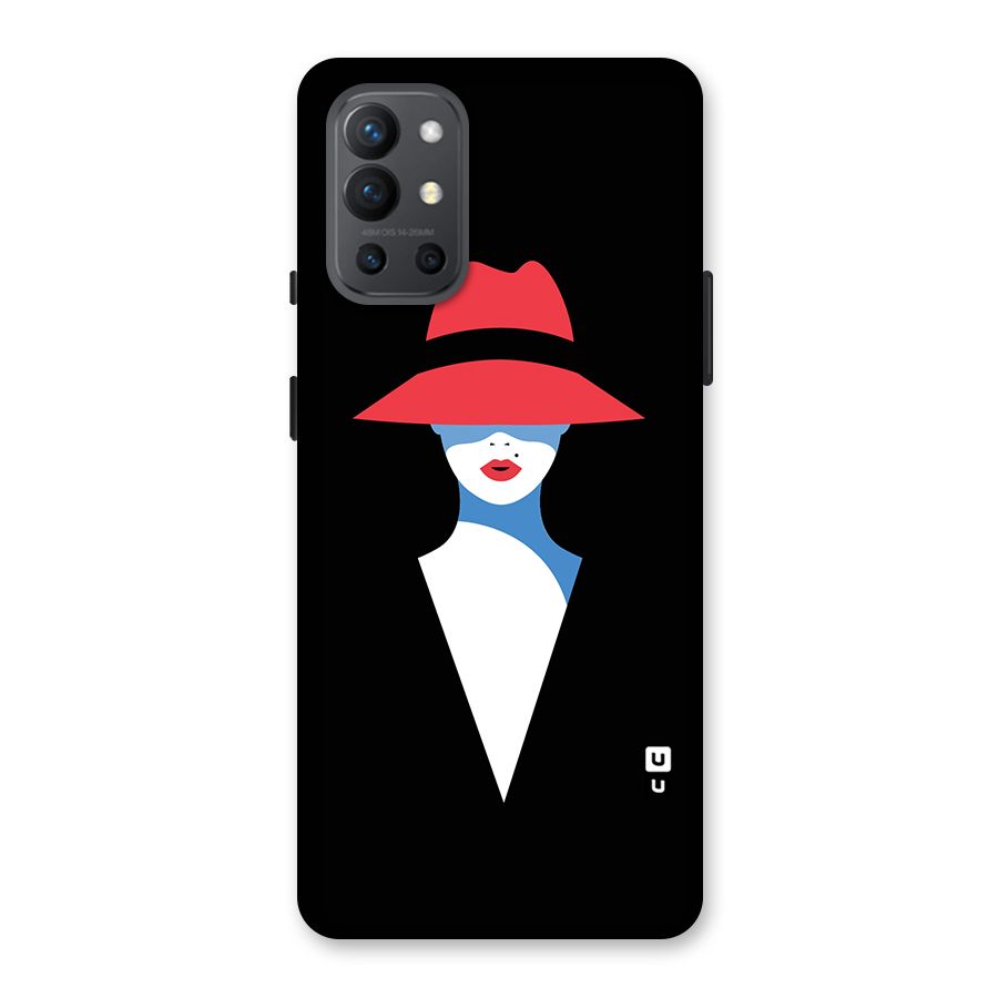 Mysterious Woman Illustration Back Case for OnePlus 9R