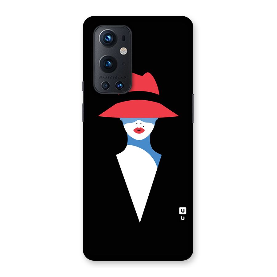 Mysterious Woman Illustration Back Case for OnePlus 9 Pro