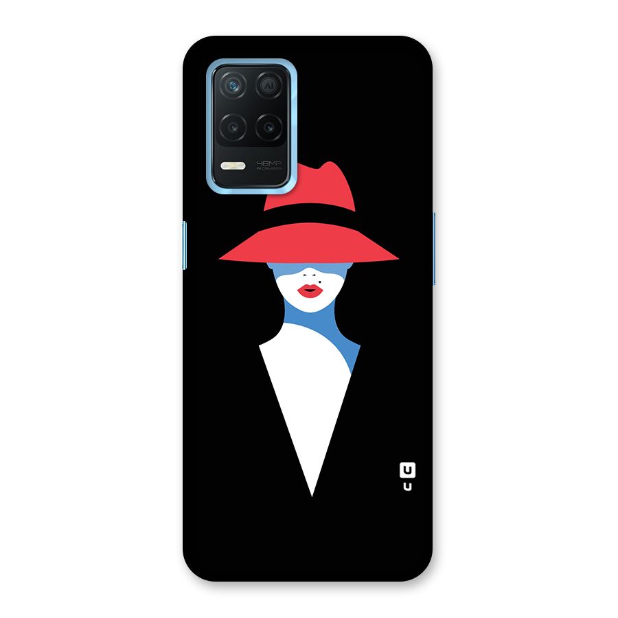 Mysterious Woman Illustration Back Case for Realme 8 5G