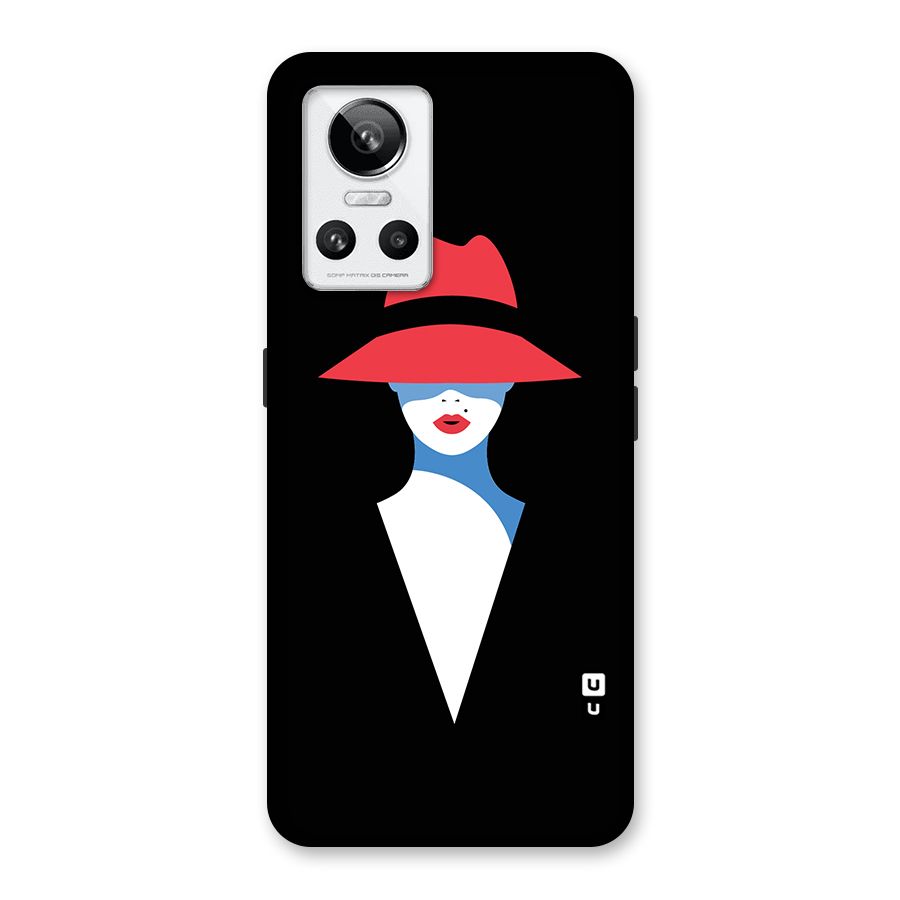 Mysterious Woman Illustration Back Case for Realme GT Neo 3