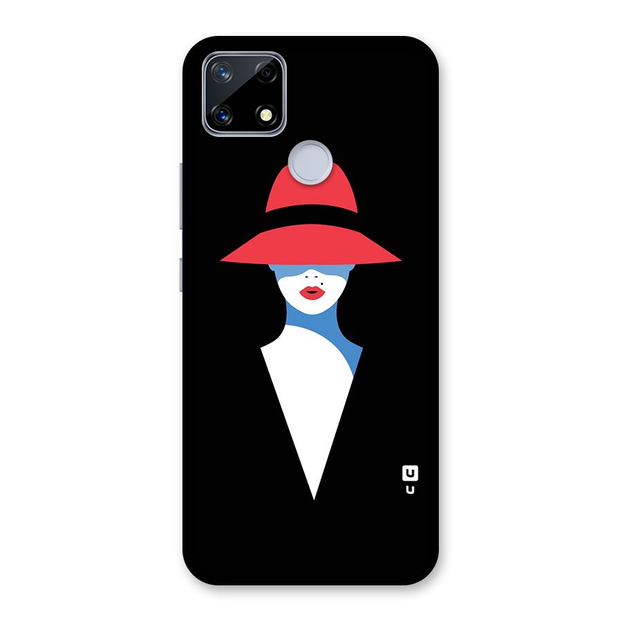 Mysterious Woman Illustration Back Case for Realme Narzo 20