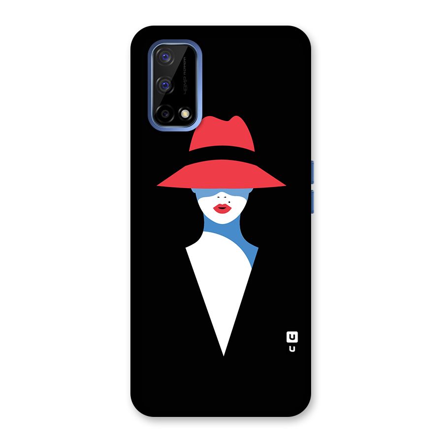 Mysterious Woman Illustration Back Case for Realme Narzo 30 Pro