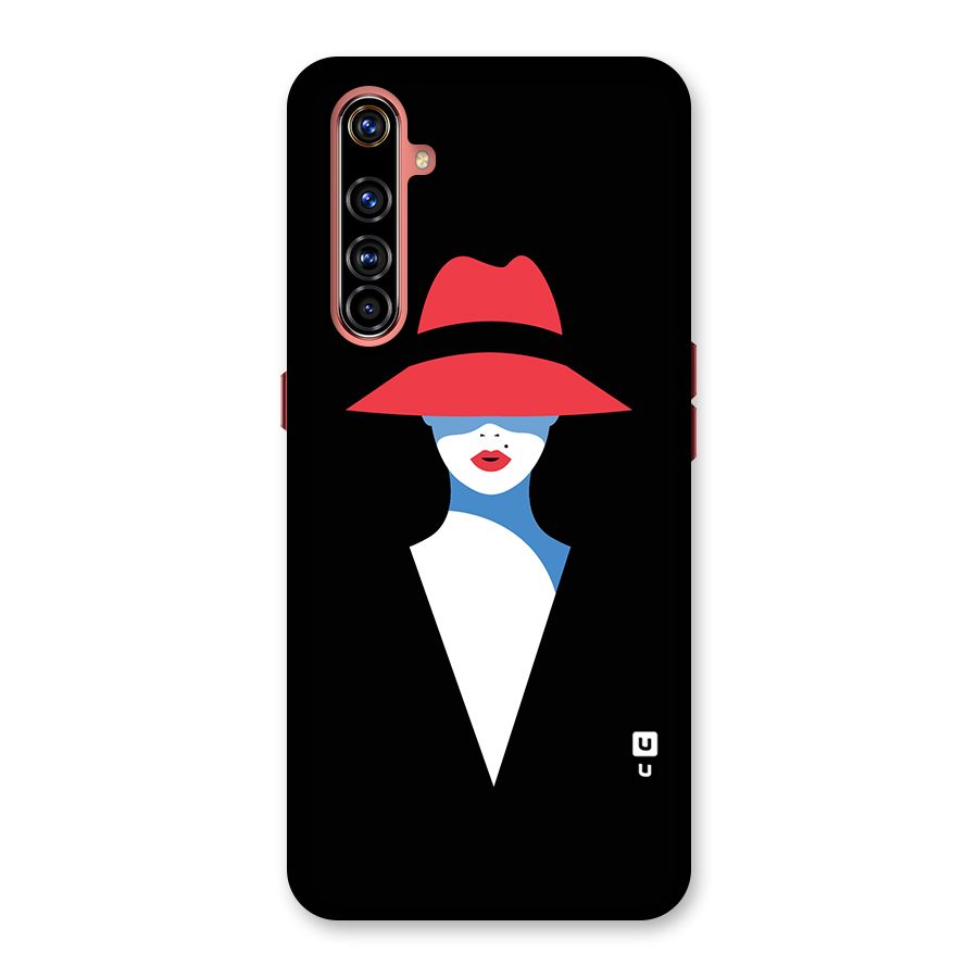 Mysterious Woman Illustration Back Case for Realme X50 Pro