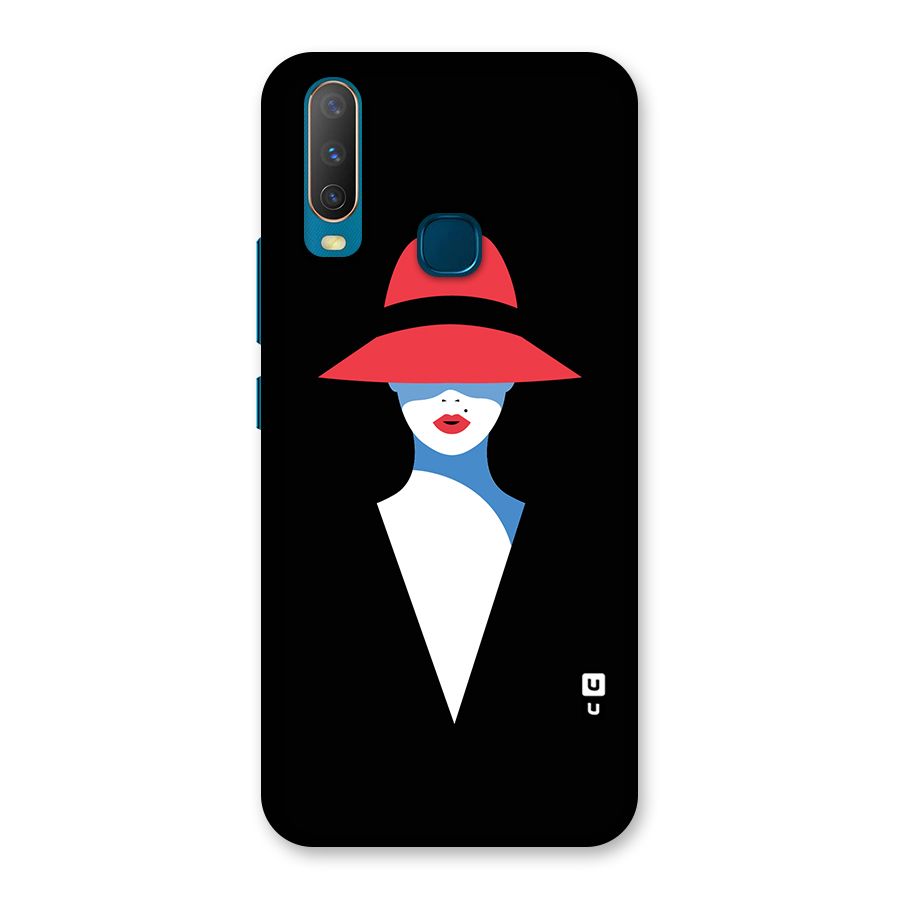 Mysterious Woman Illustration Back Case for Vivo Y11