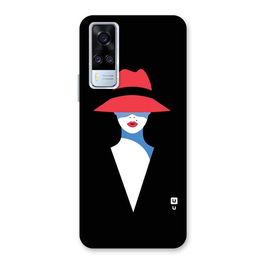 Mysterious Woman Illustration Back Case for Vivo Y31