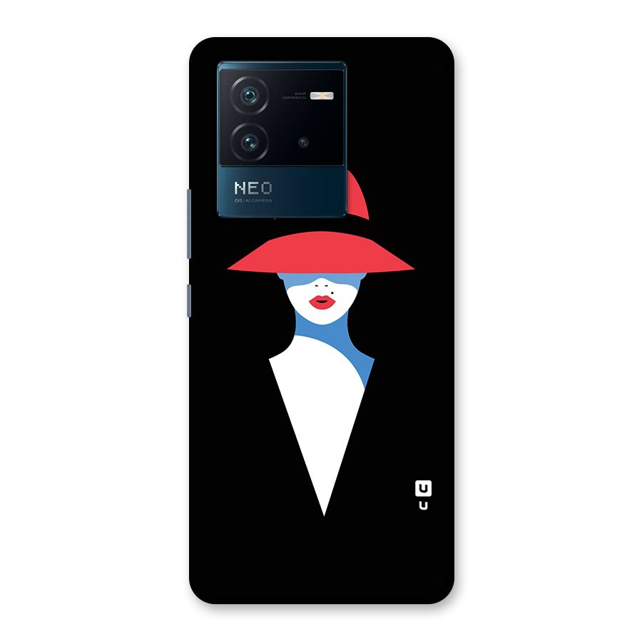 Mysterious Woman Illustration Back Case for Vivo iQOO Neo 6 5G
