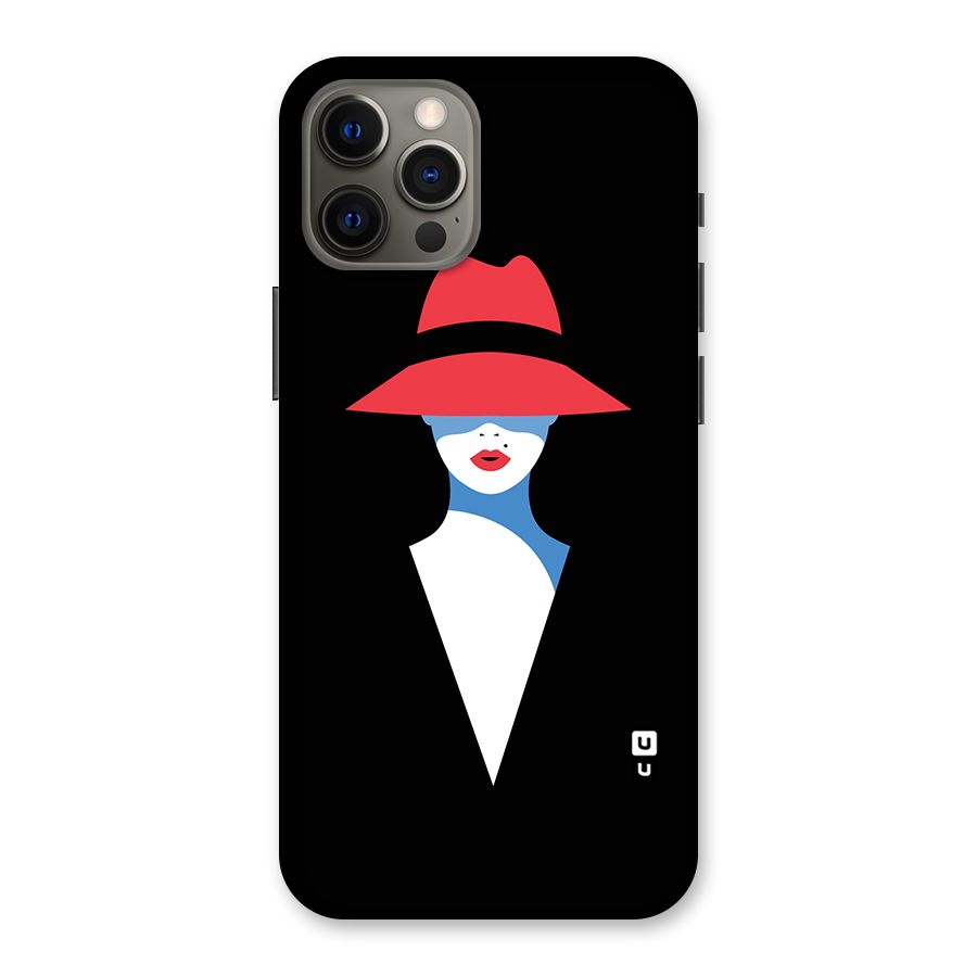 Mysterious Woman Illustration Back Case for iPhone 12 Pro Max