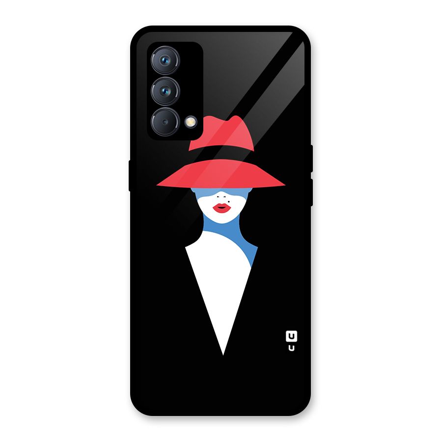 Mysterious Woman Illustration Glass Back Case for Realme GT Master Edition