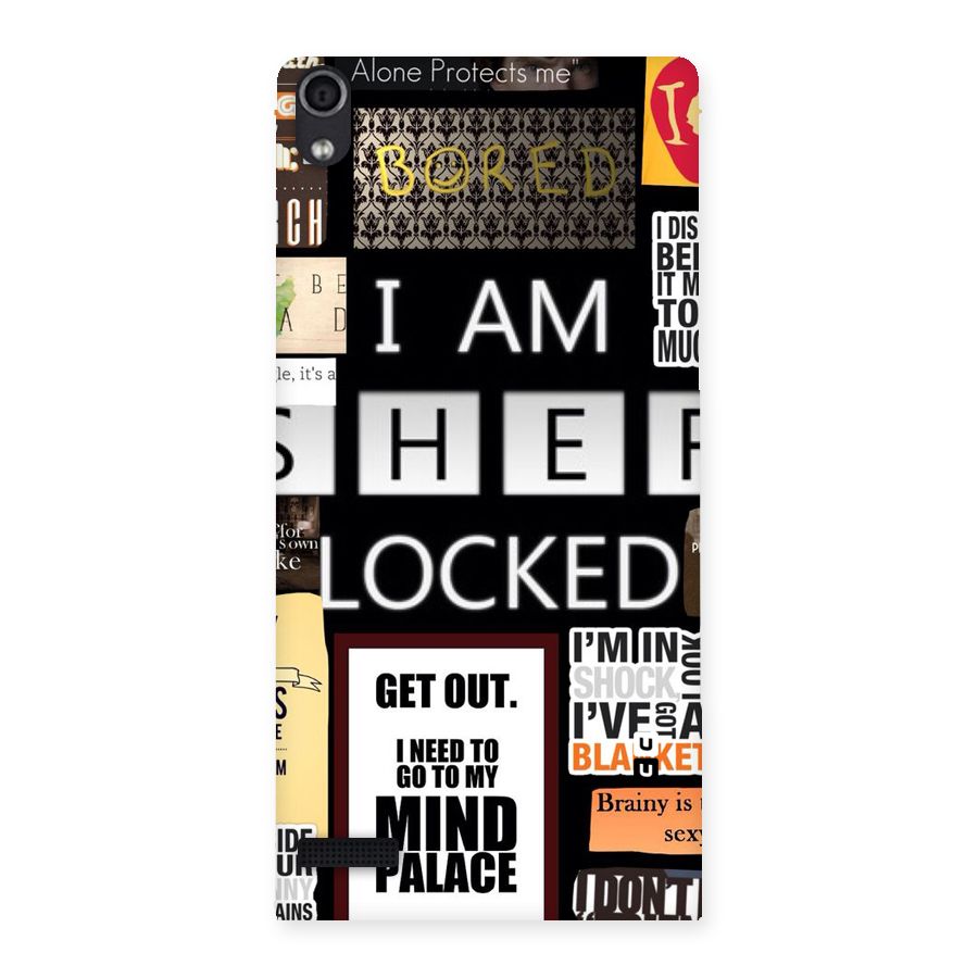 Mystery Pattern Back Case for Ascend P6