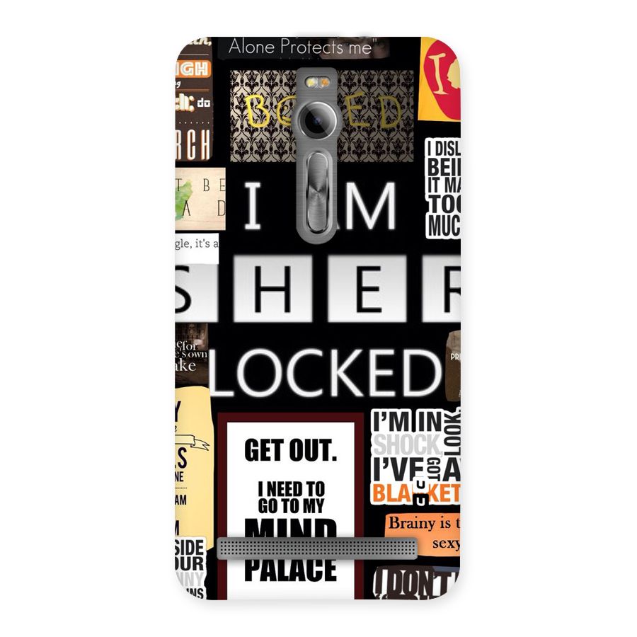 Mystery Pattern Back Case for Asus Zenfone 2
