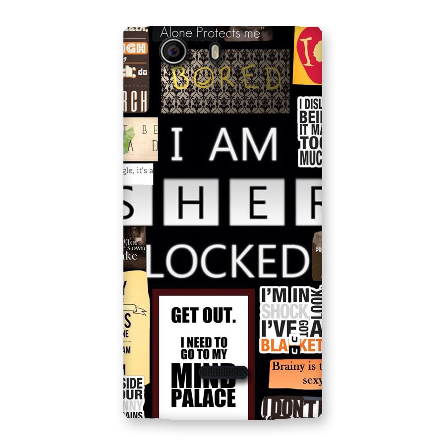 Mystery Pattern Back Case for Canvas Nitro 2 E311