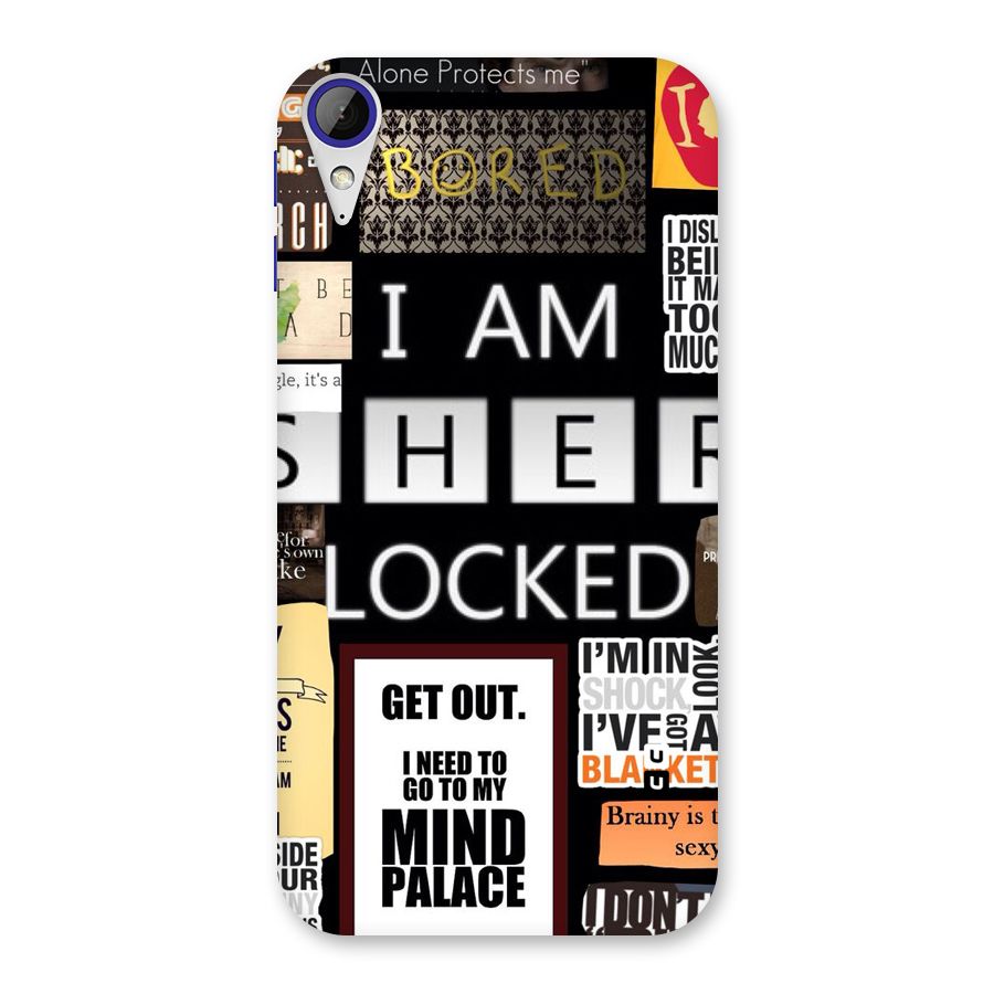 Mystery Pattern Back Case for Desire 830
