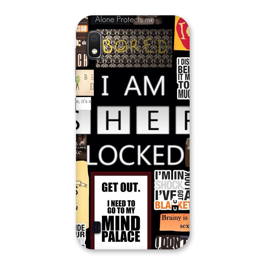 Mystery Pattern Back Case for Galaxy A10