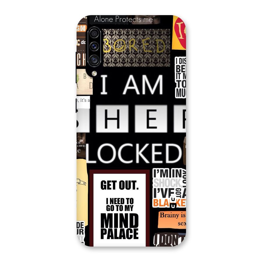 Mystery Pattern Back Case for Galaxy A30s