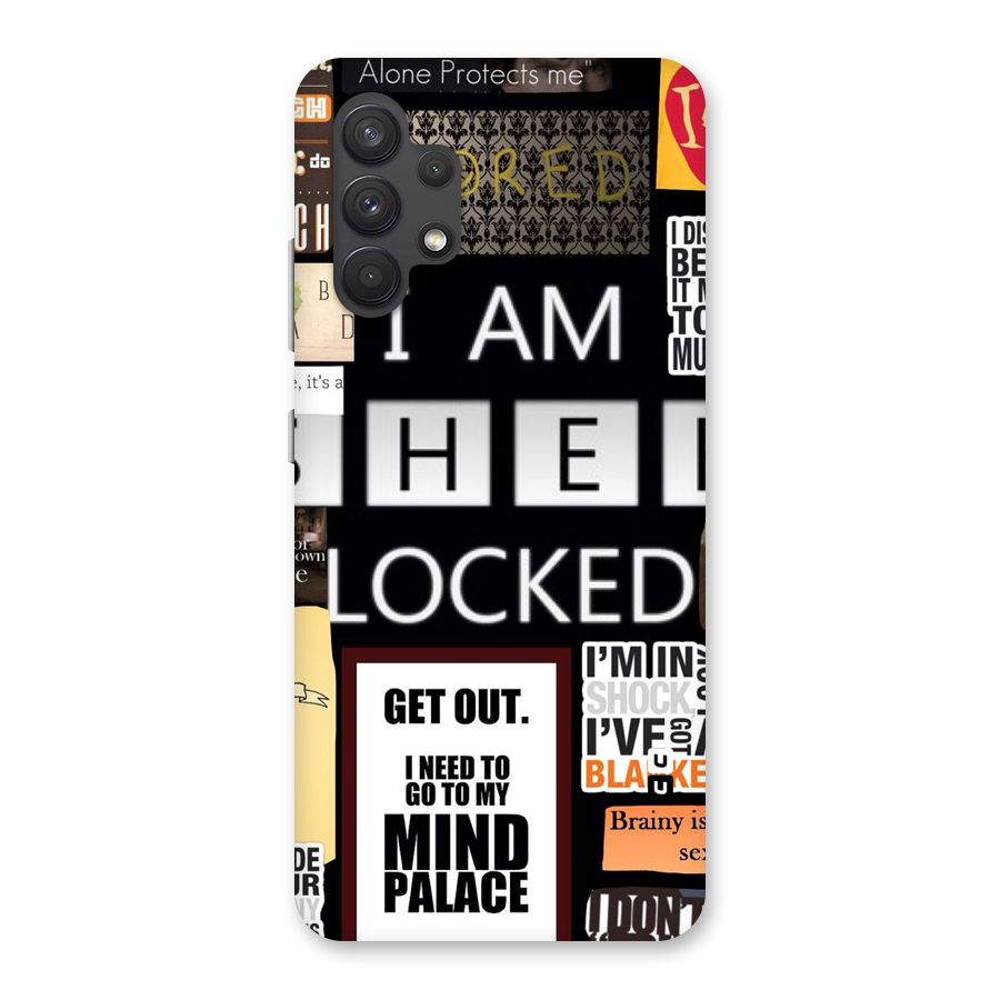 Mystery Pattern Back Case for Galaxy A32