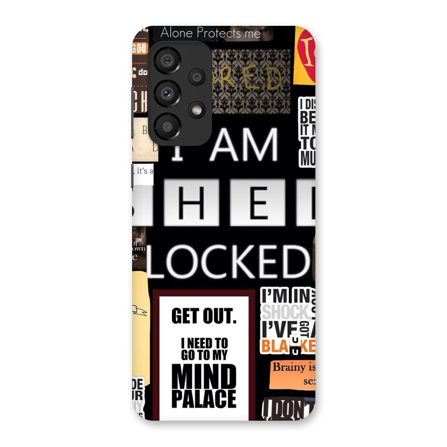 Mystery Pattern Back Case for Galaxy A33 5G