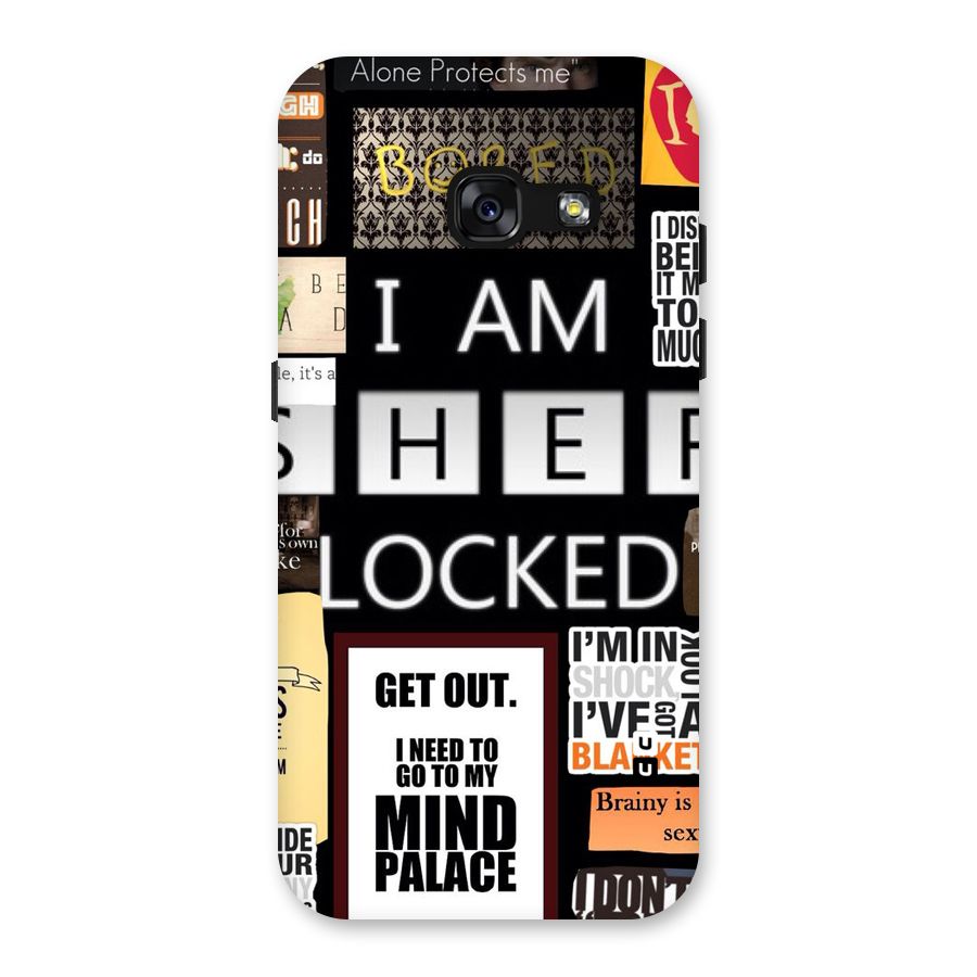 Mystery Pattern Back Case for Galaxy A3 (2017)