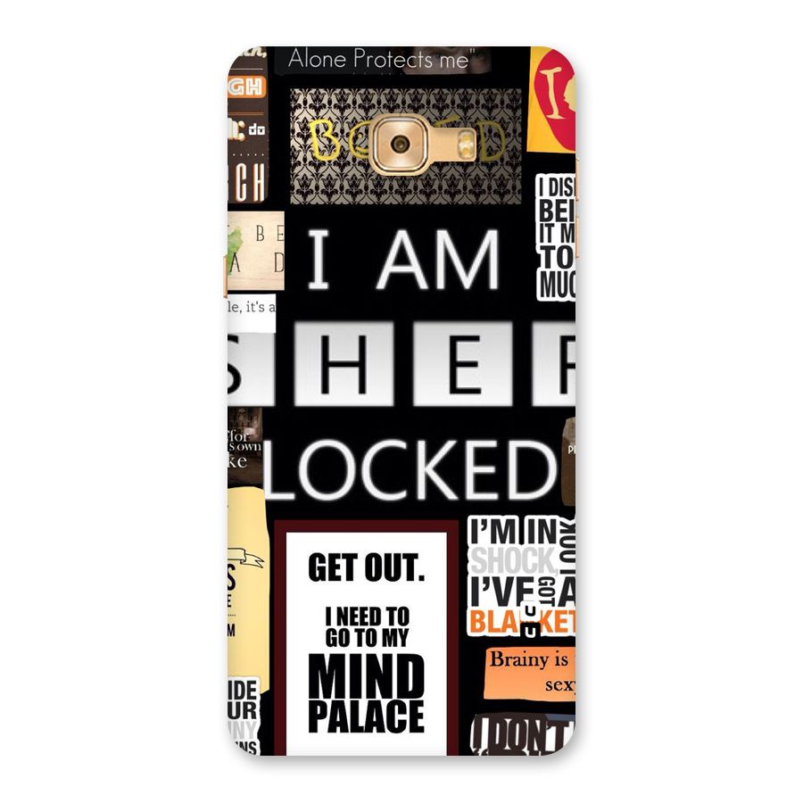 Mystery Pattern Back Case for Galaxy C9 Pro
