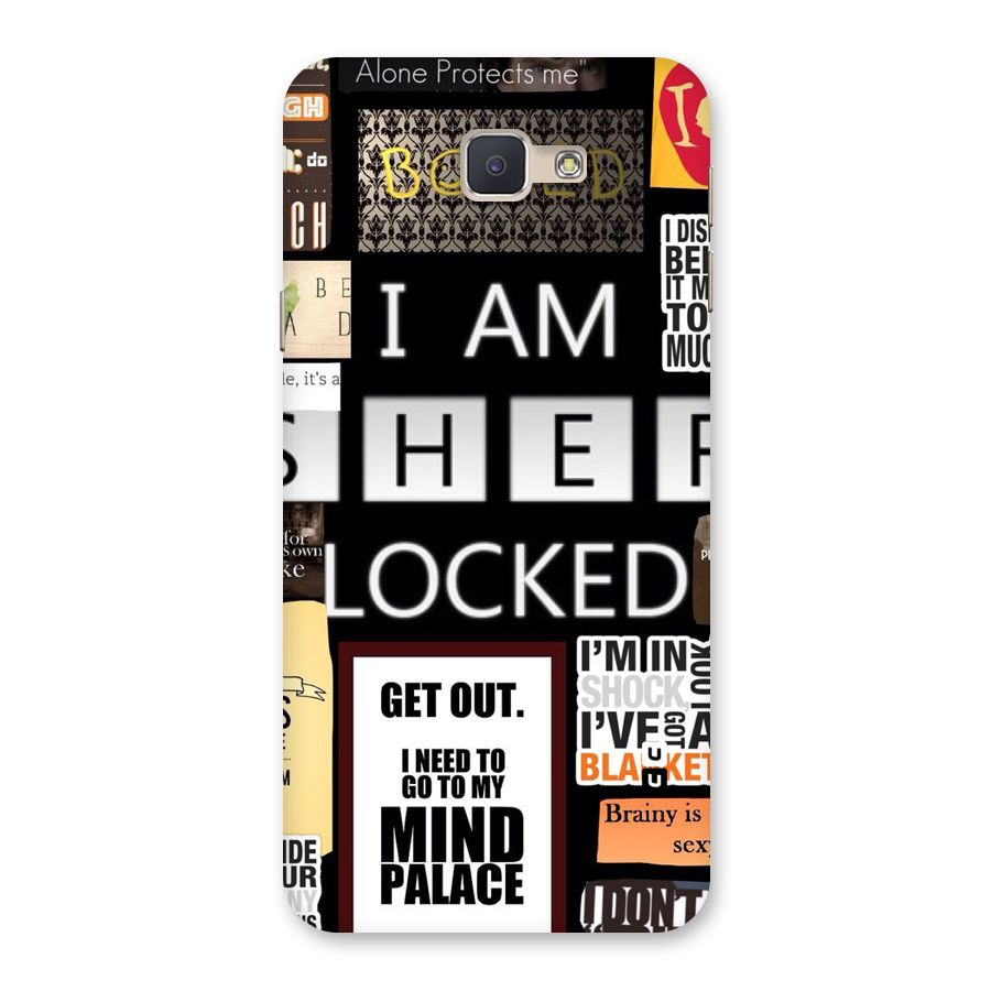 Mystery Pattern Back Case for Galaxy J5 Prime