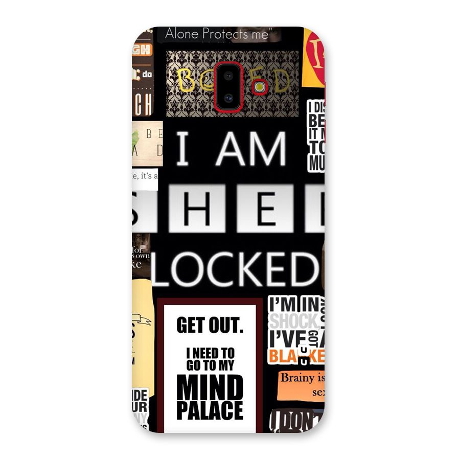 Mystery Pattern Back Case for Galaxy J6 Plus