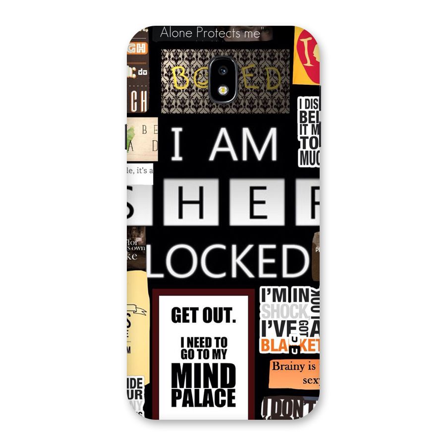 Mystery Pattern Back Case for Galaxy J7 Pro